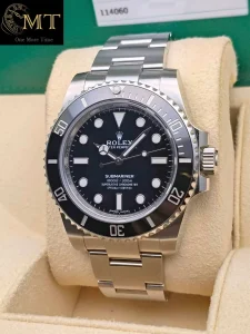 Rolex Submariner No Date Black Dial Men's Watch Ref.114060-2