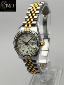 Rolex Lady-Datejust 26mm Yellow Gold & Steel Computer Diamond Dial Ref.179173-2