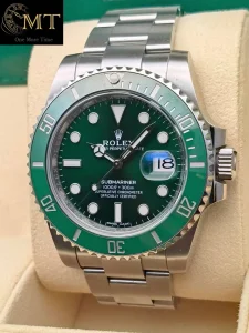 Rolex Submariner Date Hulk Oystersteel Green Dial Men's Watch Ref.116610LV-2