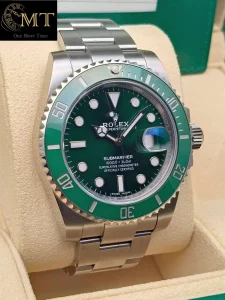 Rolex Submariner Date Hulk Oystersteel Green Dial Men's Watch Ref.116610LV-3