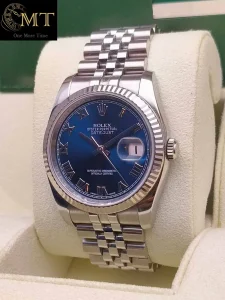 Rolex Datejust 36mm Blue Dial Luxury Watch Ref.116234-2