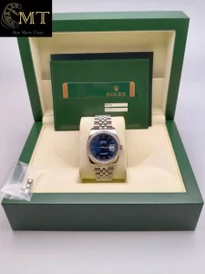Rolex Datejust 36mm Blue Dial Luxury Watch Ref.116234-4