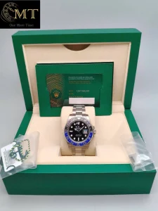 Rolex GMT-Master II Batman Oyster Bracelet Men's Watch Ref.126710BLNR-4