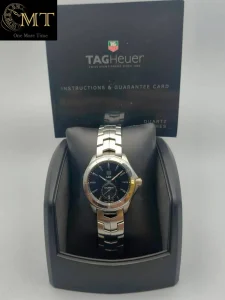 Tag Heuer Link Calibre 6 Automatic 40mm Black Dial Ref.WAT2110.BA0950-2