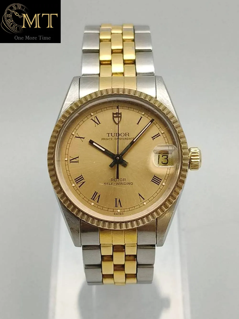 Tudor Prince Oysterdate 1991 Golden Sunburst Dial Ref.74033