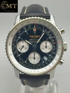 Breitling Navitimer 01 41mm Steel Chronograph Black Dial Ref.A2332212-B635-435X