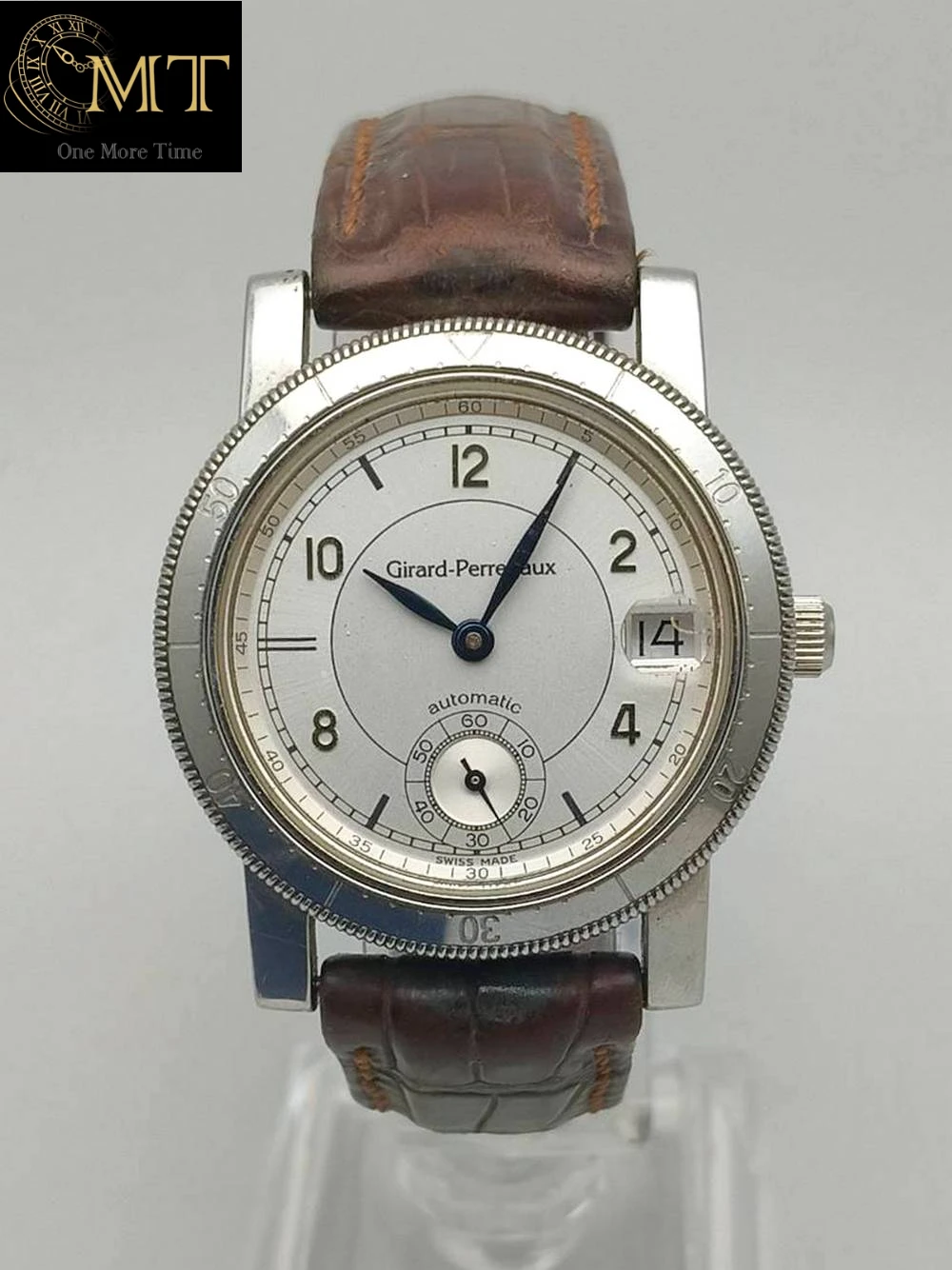 Girard Perregaux 34mm Steel Automatic Silver Dial Ref.7750