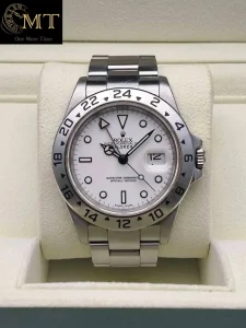 Rolex Explorer II White Dial Oystersteel Men's Watch Ref.16570