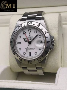 Rolex Explorer II White Dial Oystersteel Men's Watch Ref.16570-2