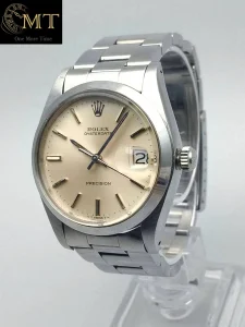 Rolex Oyster Date Precision 33mm Steel Champagne Dial Ref.6694-2