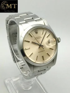 Rolex Oyster Date Precision 33mm Steel Champagne Dial Ref.6694-3