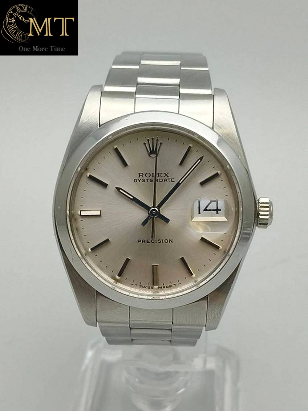 Rolex Oysterdate Precision Silver Dial Ref.6466