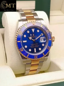 Rolex Submariner Date Yellow Gold & Steel Blue Dial Ref.116613LB-3