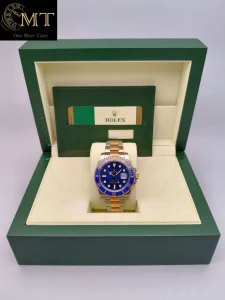 Rolex Submariner Date Yellow Gold & Steel Blue Dial Ref.116613LB-4