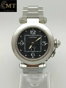 Cartier-Pasha-C-Big-Date-Automatic-Black-Dial-Ref.W31053M7
