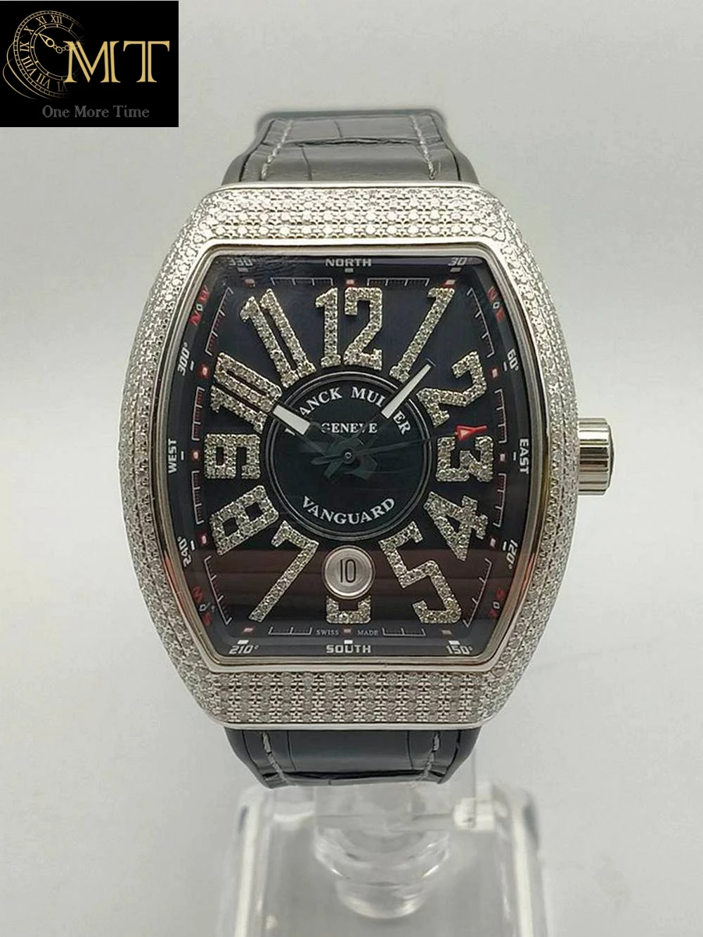Franck Muller Vanguard V45 After Diamonds Black Dial Ref.V 45 SC DT (AC.NR)