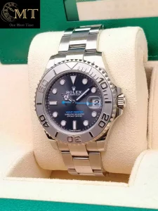Rolex Yacht-Master 37mm Oystersteel & Platinum Rhodium Grey Dial Ref.268622-2