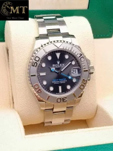 Rolex Yacht-Master 37mm Oystersteel & Platinum Rhodium Grey Dial Ref.268622-3