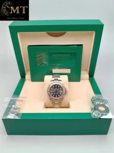 Rolex Yacht-Master 37mm Oystersteel & Platinum Rhodium Grey Dial Ref.268622-4