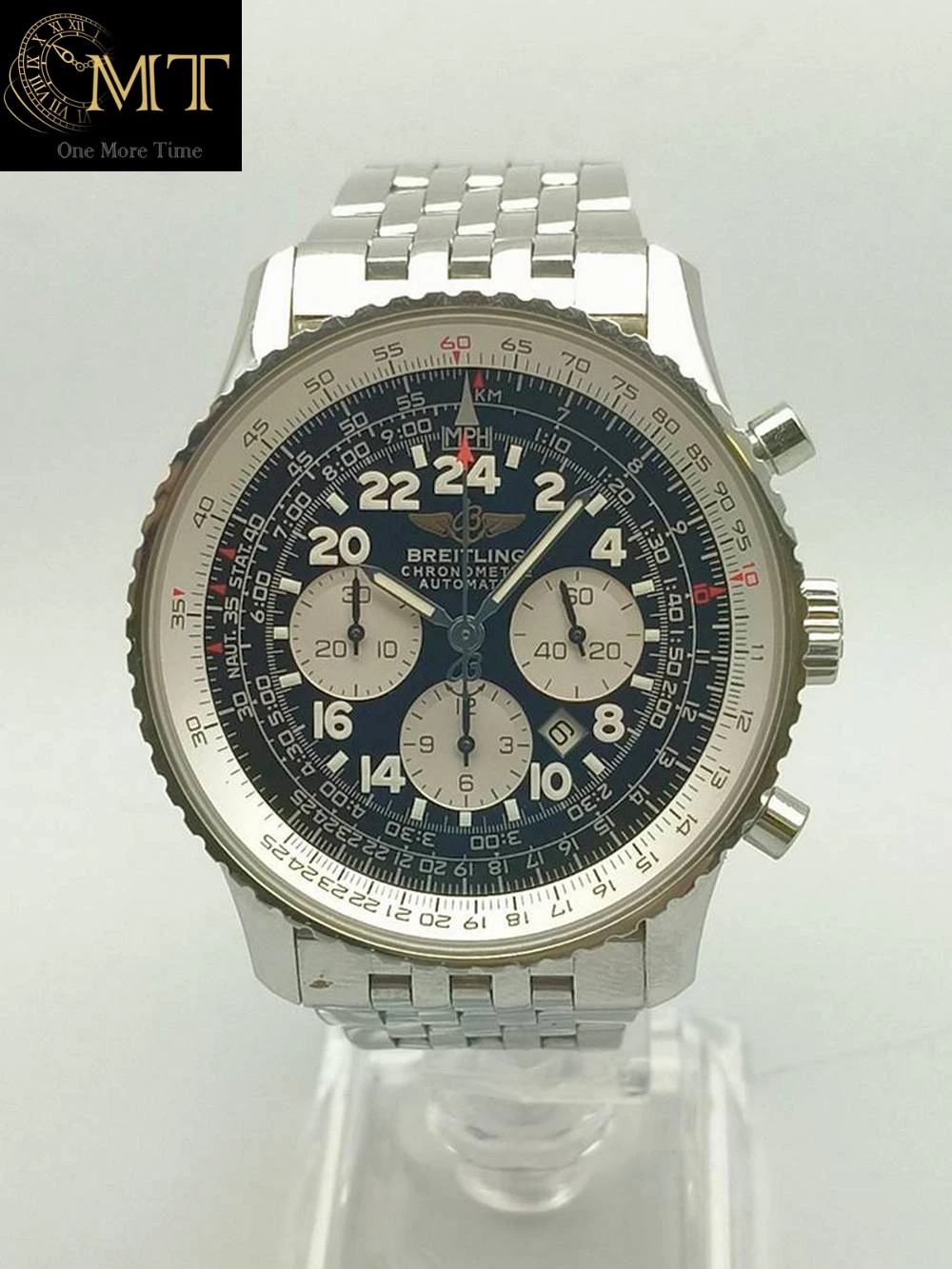 Breitling Navitimer Cosmonaute Automatic Steel Black Dial Ref.A22322