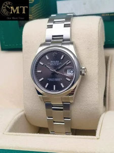 Rolex Datejust 31mm Dark Grey Index Dial Women's Watch Ref.278240-2