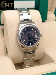 Rolex Datejust 31mm Dark Grey Index Dial Women's Watch Ref.278240-3