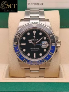 Rolex GMT-Master II 40mm Batman Oystersteel Ref.116710BLNR
