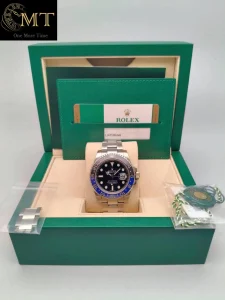 Rolex GMT-Master II 40mm Batman Oystersteel Ref.116710BLNR-4