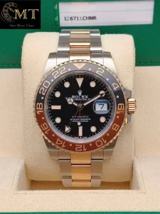Rolex GMT-Master II Root Beer Rose Gold & Steel Ref.126711CHNR
