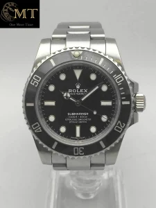 Rolex Submariner No Date 40mm Black Ceramic Bezel Black Dial Ref.114060
