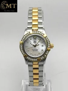 Tag Heuer Aquaracer White Pearl Maria Sharapova Women's Watch Ref.WAF1450.BB0825