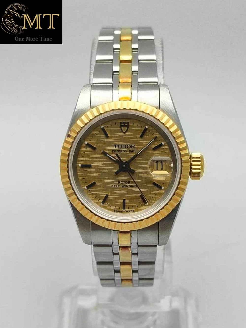 Tudor Prince Oysterdate 28mm Two-Tone Tapisserie Dial Ref.92413