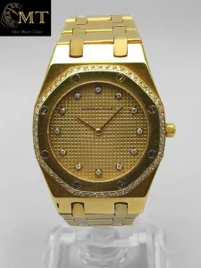 Audemars Piguet Royal Oak Vintage Full Gold and Diamonds Ref.56175BA