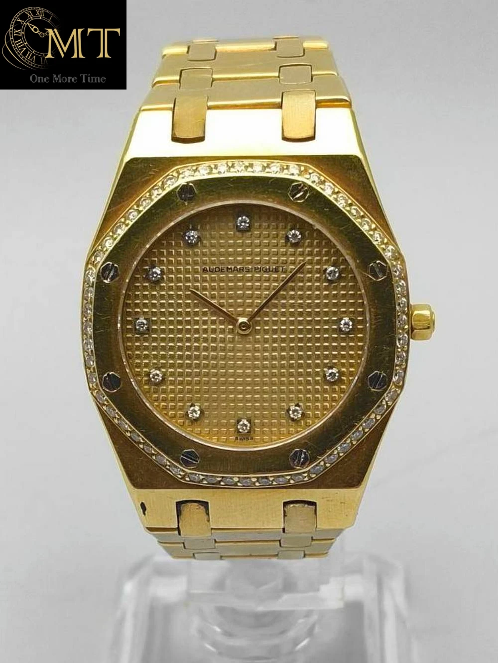 Audemars Piguet Royal Oak Vintage Full Gold and Diamonds Ref.56175BA