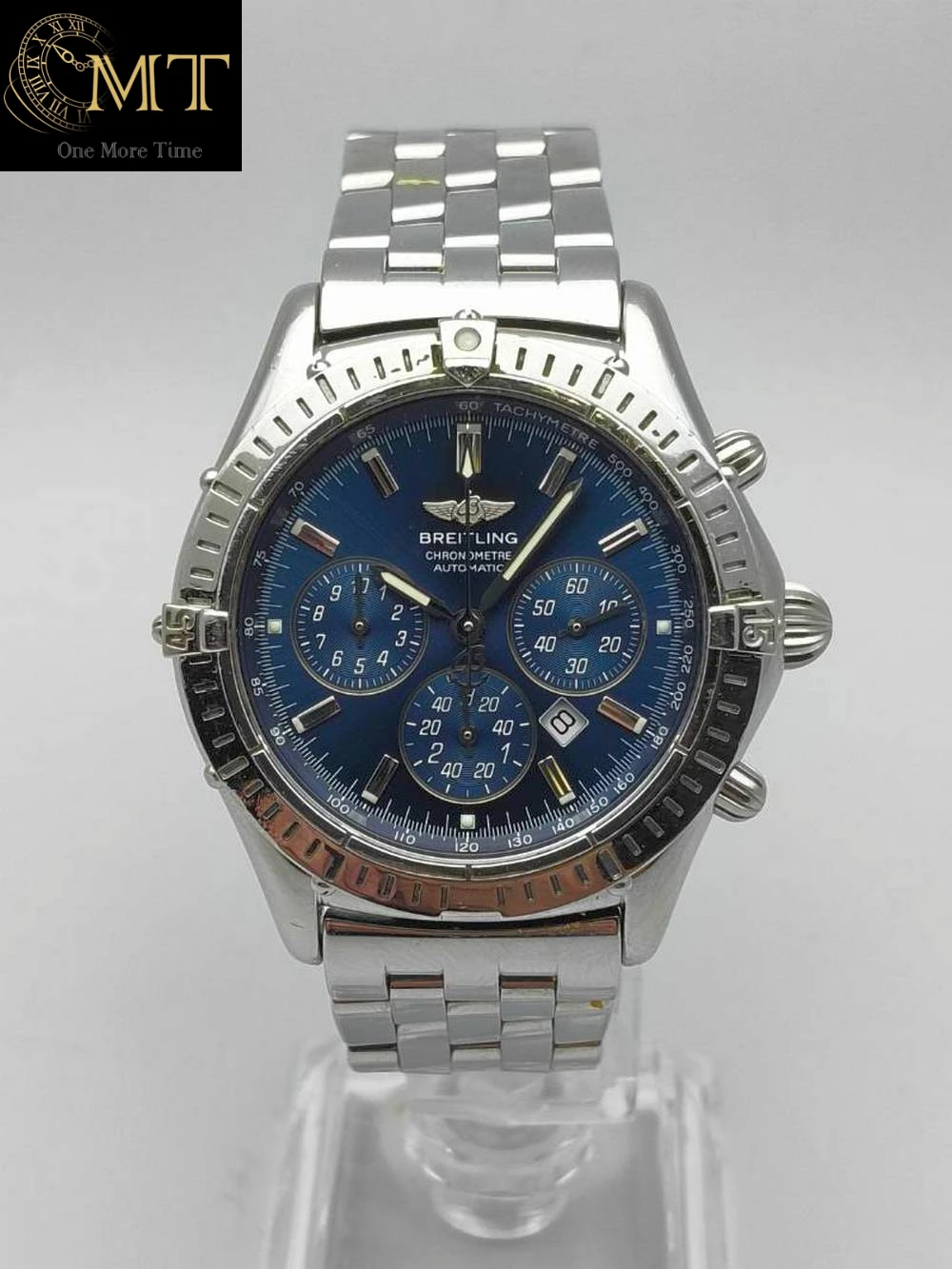 Breitling Shadow Flyback Chronograph Blue Dial Ref.A35312