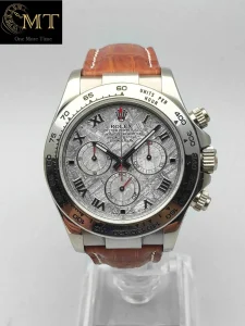Rolex Cosmograph Daytona White Gold 18k Meteorite Dial Ref.116509