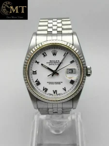 Rolex Datejust 36mm White Roman Dial Ref.16234