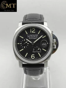 Panerai Luminor Power Reserve Clous de Paris 40mm Steel Black Dial Ref.PAM00241