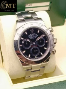 Rolex Cosmograph Daytona 40mm Steel Black Dial Ref.116520-3