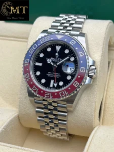 Rolex GMT-Master II 40mm Jubilee Steel Black Pepsi Dial Ref.126710BLRO-2