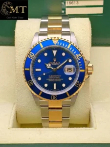Rolex Submariner Date 40mm Oyster Two-Tone Blue Dial Ref.16613