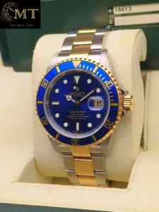 Rolex Submariner Date 40mm Oyster Two-Tone Blue Dial Ref.16613-2