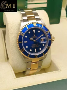 Rolex Submariner Date 40mm Oyster Two-Tone Blue Dial Ref.16613-3
