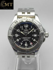 Breitling Superocean Steelfish 42mm Black Dial Steel Bracelet Auto Ref.A17360