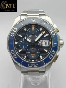 TAG Heuer Aquaracer 43mm Blue Dial Calibre 16 Chronograph 300M Ref.CAY211B.BA0927