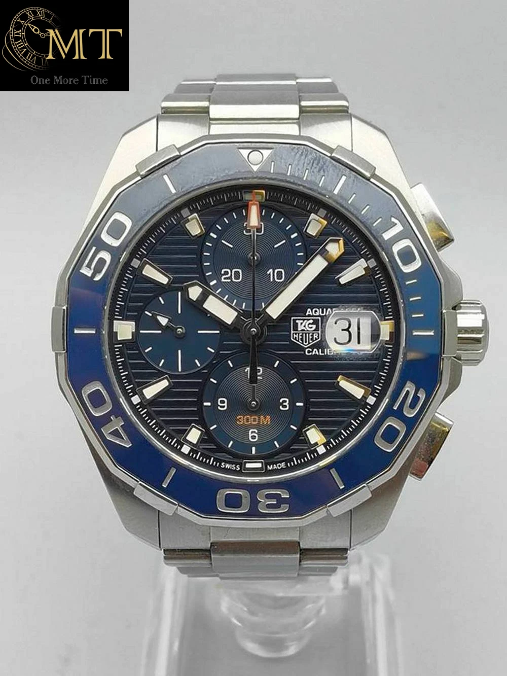 TAG Heuer Aquaracer 43mm Blue Dial Calibre 16 Chronograph 300M Ref.CAY211B.BA0927