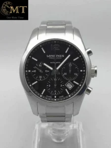 Longines Conquest Classic Chronograph 41mm Black Dial Steel Ref.L2.786.4.56.6