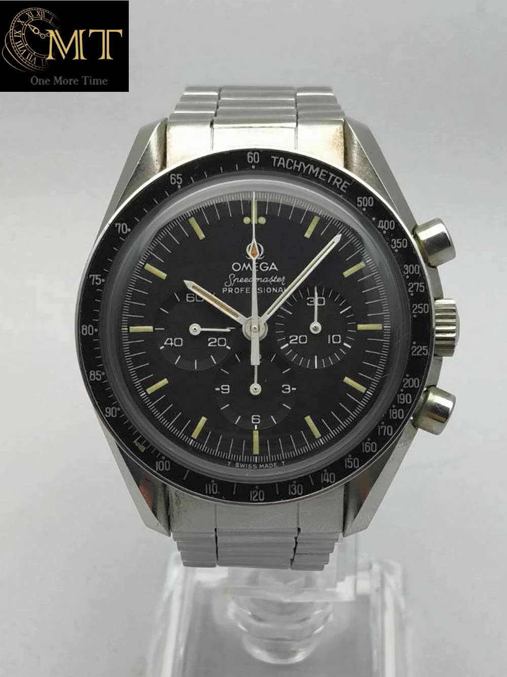 Omega Speedmaster Professional Moonwatch 42mm Steel Black Dial Bracelet Ref.3590.50