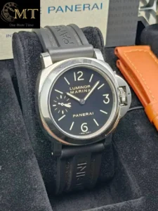 Panerai Luminor Marina 44mm Steel Black Dial Black Rubber Ref.PAM00111-3