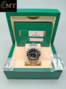Rolex GMT-Master II 40mm Steel Black Ceramic Bezel Black Dial Oyster Ref.116710LN-4